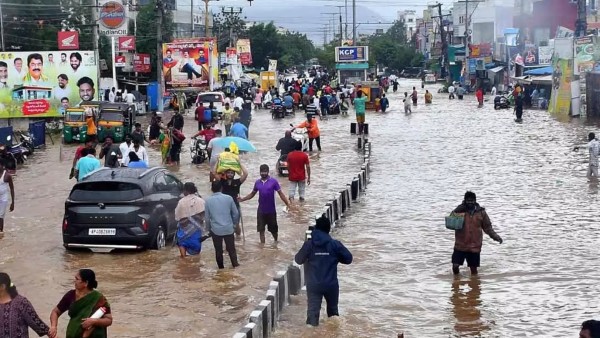 Cyclonic Activity in Bay of Bengal Brings Heavy Rain to Andhra including Guntur
