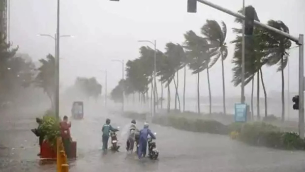 Moderate rain expected in AP due to cyclonic circultaion Moderate rain expected in AP due to cyclonic circultaion
