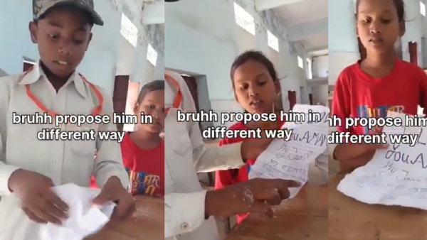 Viral School Video Boy Reads Classmate Love Letter Aloud to Teacher Class Erupts in Laughter Viral School Video Boy Reads Classmate Love Letter Aloud to Teacher Class Erupts in Laughter