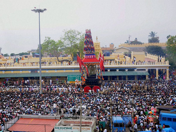 Vijayawada Utsav Dussehra celebrations in AP in Mysore style Vijayawada Utsav Dussehra celebrations in AP in Mysore style