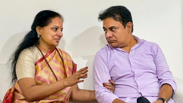 KTR s Strategic Move Against Sister Kavitha The BRS Family Feud