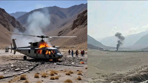 Pak Army Helicopter Crash in Gilgit-Baltistan 5 Personnel Dead Pak Army Helicopter Crash in Gilgit-Baltistan 5 Personnel Dead