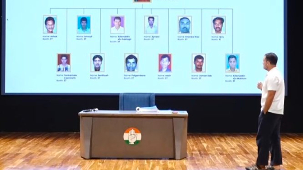 Rahul Gandhi drops hydrogen bomb-claims 6000 vote deletions in Karnataka s aland