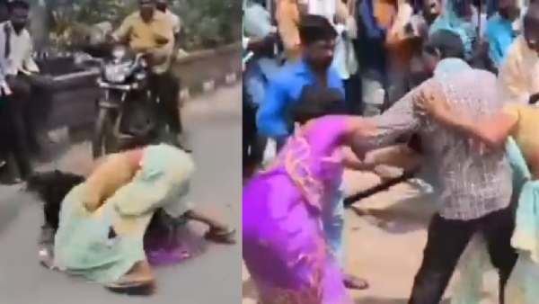 Viral Video Women Fight Over Urea in Telangana Farmers Struggle Intensifies Viral Video Women Fight Over Urea in Telangana Farmers Struggle Intensifies