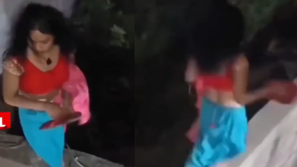 Viral Video Wife Caught with Lover in Hotel Husband Arrives with Children