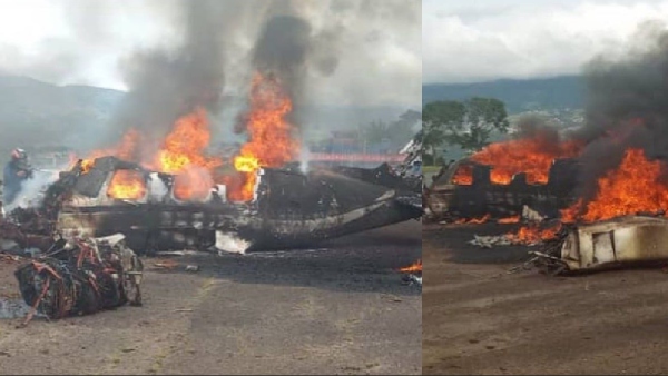 Viral Video Light Aircraft Crashes Seconds After Takeoff at Paramillo Airport Venezuela Viral Video Light Aircraft Crashes Seconds After Takeoff at Paramillo Airport Venezuela