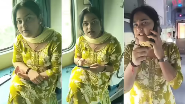 Woman Response to TTE Over No-Ticket Travel in Train