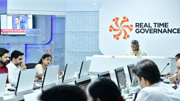 CM Chandrababu Key Instructions to Officials on Montha Cyclone Effect CM Chandrababu Key Instructions to Officials on Montha Cyclone Effect