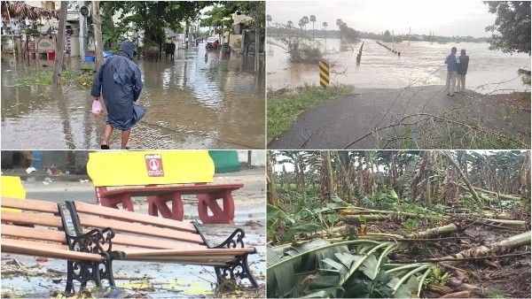 Aftermath of Cyclone Montha in Several areas of Andhra Pradesh
