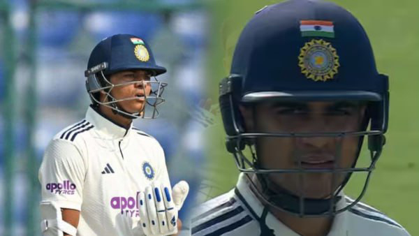 Yashasvi Jaiswal Furious at Shubman Gill After Run Out Misses Double Century Video Goes Viral Yashasvi Jaiswal Furious at Shubman Gill After Run Out Misses Double Century Video Goes Viral