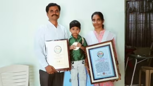 Tiny Memory Marvel 4-Year-Old Aksharesh Enters International Wonder Book of Records