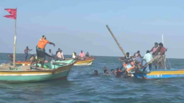 Boat Incident on Suri and Suhas Tamil Film Mandadi