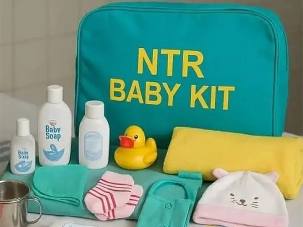 Chandrababu Naidu will relaunch the NTR baby kit scheme in AP This time items worth Rs 2 000 will be free