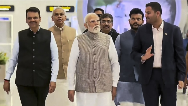 India Largest Greenfield Airport Inaugurated by PM Modi in Navi Mumbai