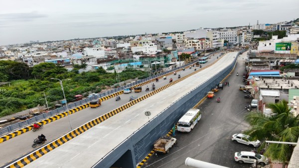 Experience Seamless Connectivity with the Newly Built Parallel Road Over Bridge at Falaknuma