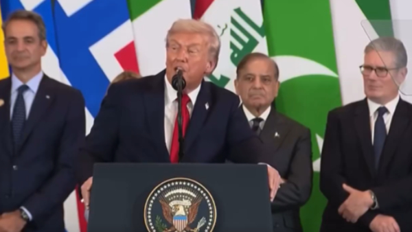 Trump Calls PM Modi a Very Good Friend in Egypt With Shehbaz Sharif Standing By