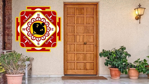 According to Vastu which side should the doors of the house and the rooms in the house face