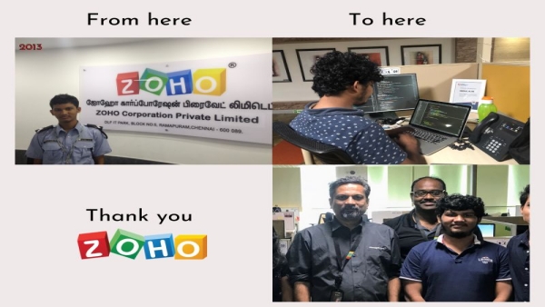 From Zoho Gates to Code Abdul Alim s Viral Rise from Tamil Nadu Security Guard to Software Engineer