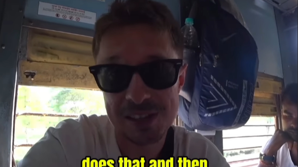 Spit on Me UK Vlogger Details Awful Indian Train Experience in Viral Video Spit on Me UK Vlogger Details Awful Indian Train Experience in Viral Video