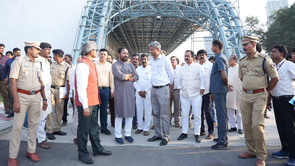 Kishan Reddy stated Hi-Tech city Railway station redeveloped with a cost of Rs 25 93 cr Kishan Reddy stated Hi-Tech city Railway station redeveloped with a cost of Rs 25 93 cr