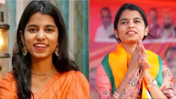 folk-singer-maithili-thakur-leads-in-alinagar-polling-results-at-bihar-elctions