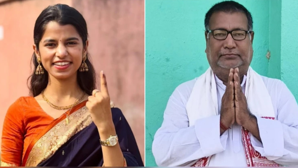 folk-singer-maithili-thakur-leads-in-alinagar-polling-results-at-bihar-elctions