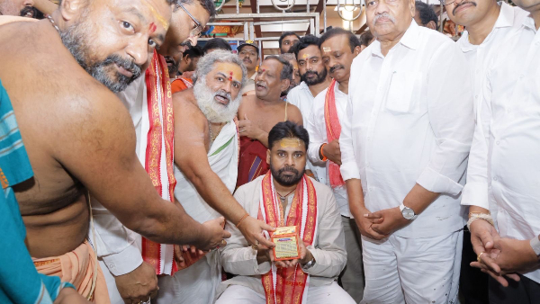 Pawan Kalyan Directs Officials to Enhance Safety and Facilities for Devotees in Kakinada Temples Pawan Kalyan Directs Officials to Enhance Safety and Facilities for Devotees in Kakinada Temples