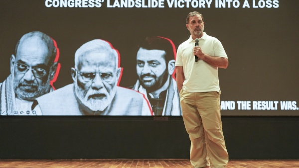 Rahul Gandhi H-Files Expos 25 Million Votes Stolen in Haryana Elections