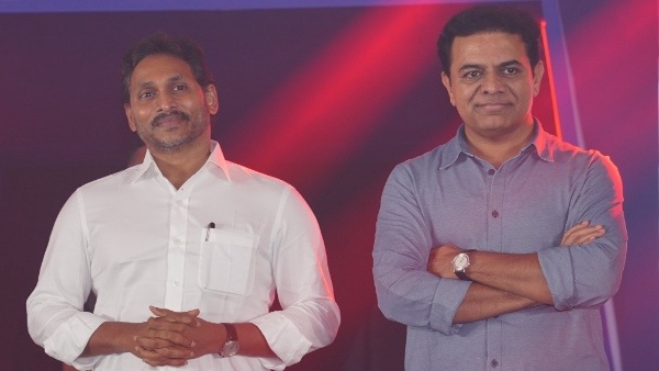 KTR Revealed in His Meeting with Jagan KTR Revealed in His Meeting with Jagan