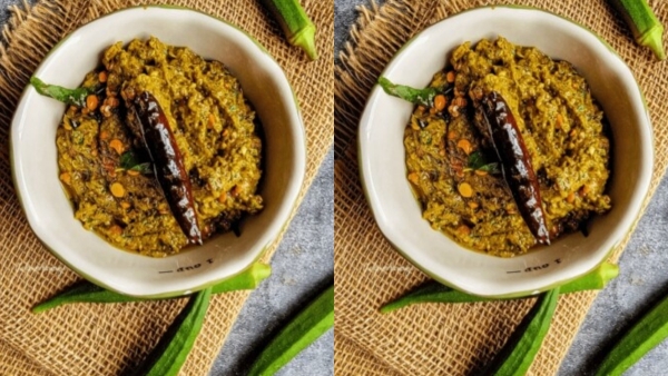 Bendakaya Roti Pachadi Authentic Andhra Okra Chutney Recipe for Roti amp amp Rice Bendakaya Roti Pachadi Authentic Andhra Okra Chutney Recipe for Roti amp amp Rice