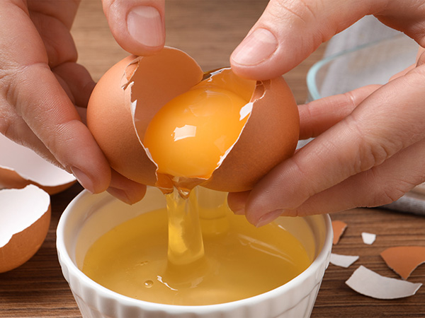 While egg yolks effect on blood cholesterol levels Who should avoid eating