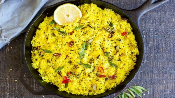 10-Minute Magic Super Tasty Lemon Rice Breakfast Ready in a Flash