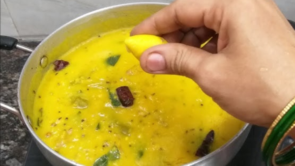 nimmakaya pappu you can make a wonderful lemon dal recipe in this method nimmakaya pappu you can make a wonderful lemon dal recipe in this method