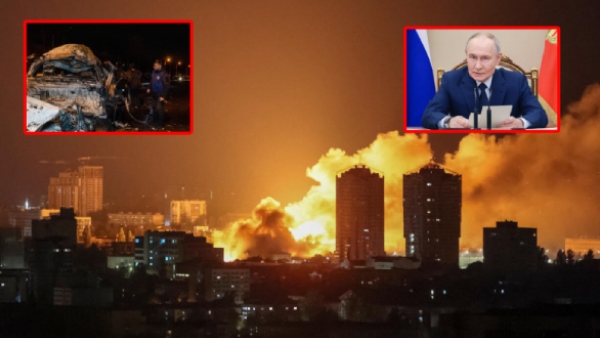 Russia Launches Massive Missile Attack on Kyiv Ahead of Trump Zelenskyy Meeting Russia Launches Massive Missile Attack on Kyiv Ahead of Trump Zelenskyy Meeting