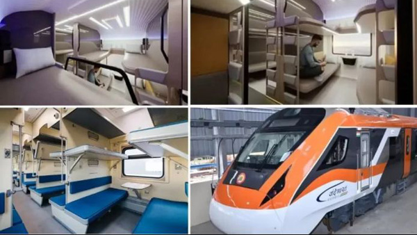 India s First Vande Bharat Sleeper Train Route Finalised details here India s First Vande Bharat Sleeper Train Route Finalised details here