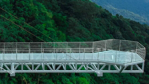 Vizag s New Glass Bridge at Kailasagiri Offers Single Point for All Tourist Spot Views Vizag s New Glass Bridge at Kailasagiri Offers Single Point for All Tourist Spot Views