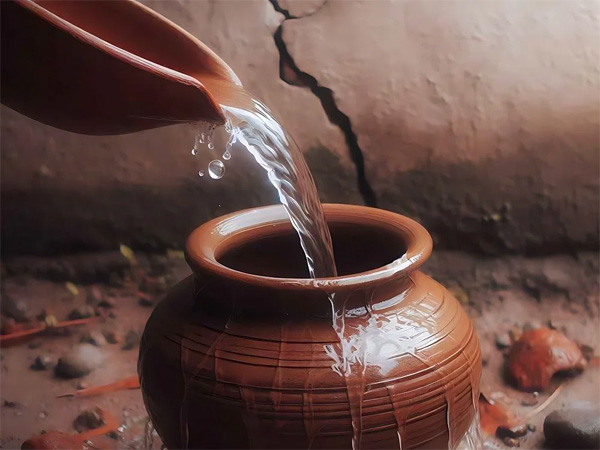 If you place the water pot in your home according to Vastu principles wealth will flow in If you place the water pot in your home according to Vastu principles wealth will flow in