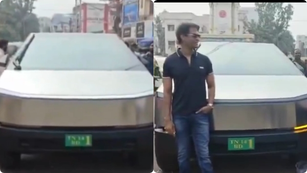 Amalapuram s Unexpected Guest Why a Tesla Became the Talk of Sankranti Amalapuram s Unexpected Guest Why a Tesla Became the Talk of Sankranti