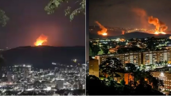 Widespread Blasts in Caracas as Venezuela on Turmoil Widespread Blasts in Caracas as Venezuela on Turmoil