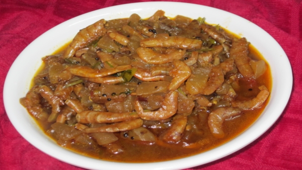 cucumber-dried-prawn-curry-making-recipe-in-telugu-with-easy-steps-and-serving-tips