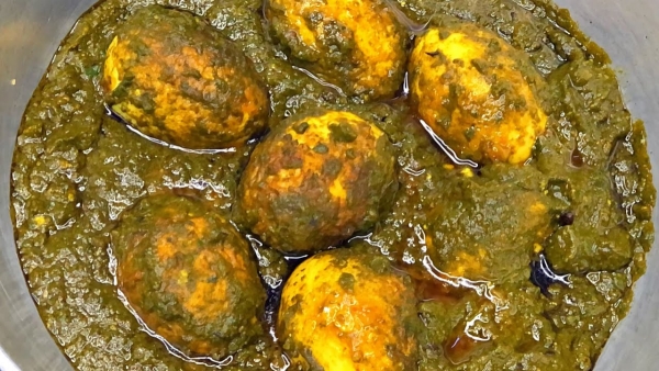 Super Delicious Spinach amp amp Egg Curry Easy Recipe You ll Make Again amp amp Again
