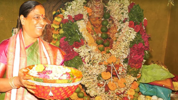 Minister Konda Surekha mark was not visible at the Medaram Jathara discussion in political circles Minister Konda Surekha mark was not visible at the Medaram Jathara discussion in political circles