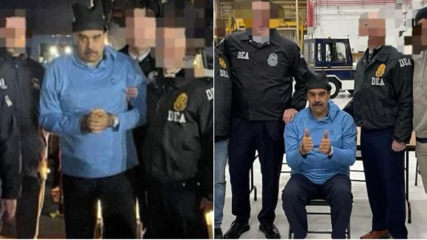 Nicol s Maduro and Wife Touch Down in NYC Taken to DEA Headquarters Nicol s Maduro and Wife Touch Down in NYC Taken to DEA Headquarters