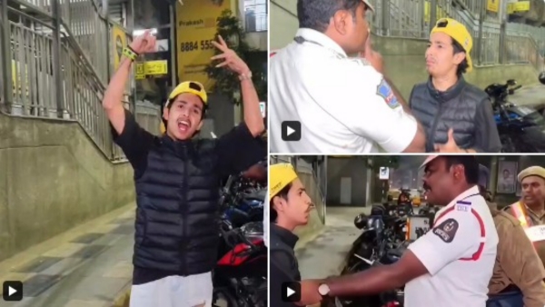 Drunk Youth Creates Chaos Gives Nampally Police a Hard Time During New Year Checks