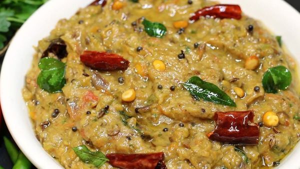 Andhra style Vankaya Chutney Easy Home made healthy vankaya Roti pachadi Recipe Andhra style Vankaya Chutney Easy Home made healthy vankaya Roti pachadi Recipe