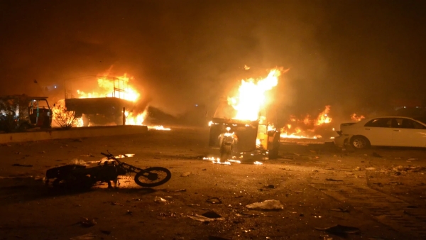 Massive Roadside Bomb in Pakistan s Khyber Pakhtunkhwa Kills 6 Police Officers Massive Roadside Bomb in Pakistan s Khyber Pakhtunkhwa Kills 6 Police Officers