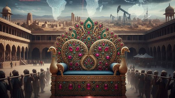 As Iran Dominates Global Headlines Historians Recall India s Lost Peacock Throne