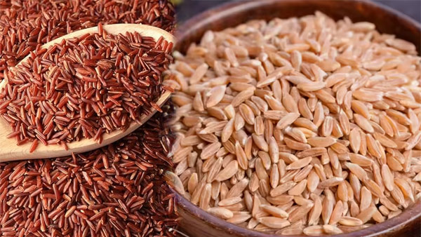 Red rice is noticed to have roughly 10 times the antioxidant capacity of brown rice Red rice is noticed to have roughly 10 times the antioxidant capacity of brown rice