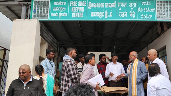 Tirumala rolls out QR code footwear counters modeled after luggage counters