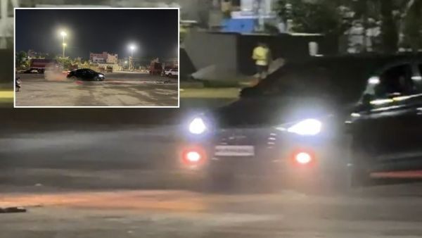 Drunken Rowdy Sheeters Run Amok Speeding Car Mows Down Pedestrians in City Drunken Rowdy Sheeters Run Amok Speeding Car Mows Down Pedestrians in City